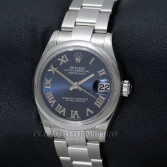 Rolex Datejust 31 Ref 278240 Steel Blue Roman Dial Rolex Datejust 31 Ref 278240 Steel Blue Roman Dial